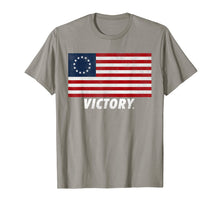 Ladda upp bild till gallerivisning, Nine line Victory Betsy Ross Flag Revolutionary War T-Shirt 523111