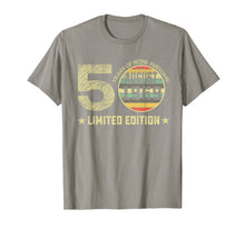 Ladda upp bild till gallerivisning, 50th Birthday Gifts 50 Years Old August 1969 Limited Edition T-Shirt 165163