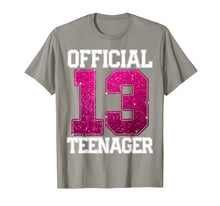 Ladda upp bild till gallerivisning, OFFICIAL TEENAGER 13th Birthday Gift 2006 13 years girls T-Shirt 378108