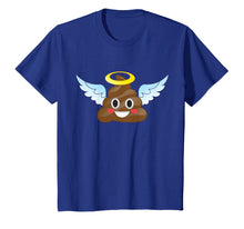 Ladda upp bild till gallerivisning, Funny shirts V-neck Tank top Hoodie sweatshirt usa uk au ca gifts for Funny Poop Emoji Angel Wings and Halo T-Shirt - Holy Poo 3230696