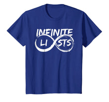 Ladda upp bild till gallerivisning, Infinite Lists Tshirt
