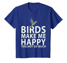 Ladda upp bild till gallerivisning, Funny shirts V-neck Tank top Hoodie sweatshirt usa uk au ca gifts for Bird Lovers for Bird Gifts Make me Happy T Shirt 2993540