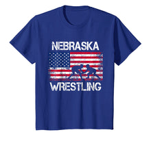 Ladda upp bild till gallerivisning, Funny shirts V-neck Tank top Hoodie sweatshirt usa uk au ca gifts for Nebraska Wrestling American Flag Shirt 4040459
