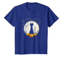Ladda upp bild till gallerivisning, Funny shirts V-neck Tank top Hoodie sweatshirt usa uk au ca gifts for Halloween Shirt Cat in Moon Pumpkin Cute Funny Kids Gift 2125819