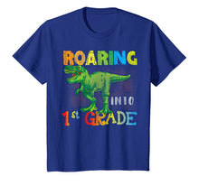 Ladda upp bild till gallerivisning, Roaring Into 1st Grade T-Rex Dinosaur Back to School Shirt. 1289655