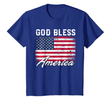 Ladda upp bild till gallerivisning, God Bless America USA Flag 4th of July Patriotic T-Shirt 283015