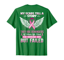 Ladda upp bild till gallerivisning, My scars tell a story - Breast Cancer Awareness Shirt 63778