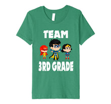 Ladda upp bild till gallerivisning, Team Third Grade SuperHero T-Shirt, Back To School Gift 1677639