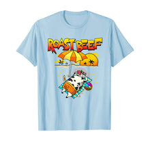 Ladda upp bild till gallerivisning, Roast Beef Cow On Beach Vacation Sun Tan Kids Men Women T-Shirt 135688