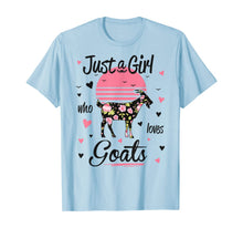 Ladda upp bild till gallerivisning, Funny shirts V-neck Tank top Hoodie sweatshirt usa uk au ca gifts for Goat Shirt. Just A Girl Who Loves Goats T-Shirt 198382