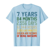 Ladda upp bild till gallerivisning, Vintage 7th Birthday 7 Years Old Wedding Anniversary Gift T-Shirt
