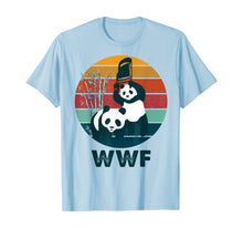 Ladda upp bild till gallerivisning, Panda bears wwf's vintage funny men women gift T-Shirt