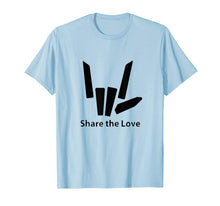 Ladda upp bild till gallerivisning, Cute Fingers share love gift T-shirt for Kids 120863