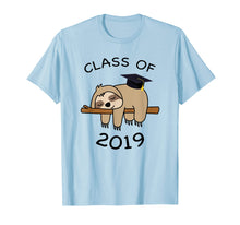 Ladda upp bild till gallerivisning, Funny shirts V-neck Tank top Hoodie sweatshirt usa uk au ca gifts for Graduation Sloth Funny Class Of 2019 Graduate Tee Grad Gifts 2413224