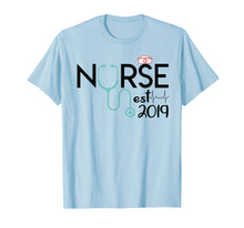 Ladda upp bild till gallerivisning, Funny shirts V-neck Tank top Hoodie sweatshirt usa uk au ca gifts for New Nurse Est 2019 Tshirt Nursing School Graduation Gift Men 1546230