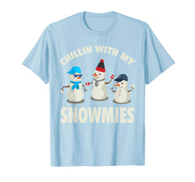 Ladda upp bild till gallerivisning, Funny shirts V-neck Tank top Hoodie sweatshirt usa uk au ca gifts for Chillin With My Snowmies Shirt - Funny Christmas Snowman Tee 2459156