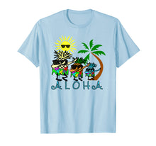Ladda upp bild till gallerivisning, Funny shirts V-neck Tank top Hoodie sweatshirt usa uk au ca gifts for Hawaii Aloha Shirt Dabbing Pineapple T Shirt Hawaii Beach 1092929