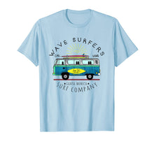 Ladda upp bild till gallerivisning, Santa Monica California Wave Surfers Surf T Shirt 806866