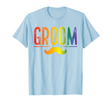 Ladda upp bild till gallerivisning, Funny shirts V-neck Tank top Hoodie sweatshirt usa uk au ca gifts for Mens Bachelor Party Shirt Rainbow Gay Pride Groom Moustache 2742163