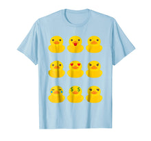 Ladda upp bild till gallerivisning, Funny shirts V-neck Tank top Hoodie sweatshirt usa uk au ca gifts for Cute Yellow Ducklings Emoji T-Shirt 3854312