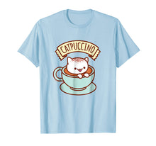 Ladda upp bild till gallerivisning, Kawaii Cat T-Shirt: Catpuccino