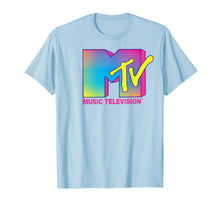 Ladda upp bild till gallerivisning, MTV Logo Fluorescent Colors Graphic T-Shirt