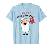 Ladda upp bild till gallerivisning, Funny shirts V-neck Tank top Hoodie sweatshirt usa uk au ca gifts for Cute Lamp My 1st Holy Communion Christian T Shirt Gift Boy 1455293