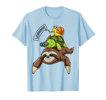 Ladda upp bild till gallerivisning, Sloth Turtle Snail T Shirt Piggyback Running Riding Team Tee 1106875