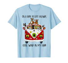 Ladda upp bild till gallerivisning, On A Dark Desert Highway Dog Feel Cool Wind In My Hair T-Shirt 113748