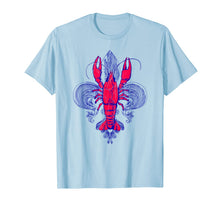 Ladda upp bild till gallerivisning, Crawfish Fleur de Lis T Shirt for Men, Women & Kids 438873