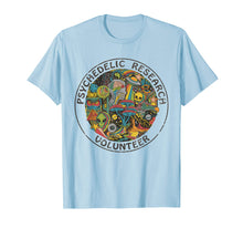 Ladda upp bild till gallerivisning, Funny-Psychedelic-Research-Volunteer-Alien-Skull T-Shirt