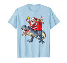 Ladda upp bild till gallerivisning, Funny shirts V-neck Tank top Hoodie sweatshirt usa uk au ca gifts for Dinosaur Christmas Shirt Boys Santa T rex Kids Xmas Gifts 1912765