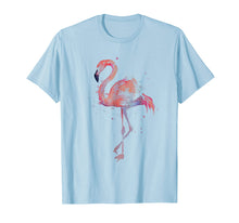 Ladda upp bild till gallerivisning, Funny shirts V-neck Tank top Hoodie sweatshirt usa uk au ca gifts for Pink Flamingo Watercolor T-shirt 193031