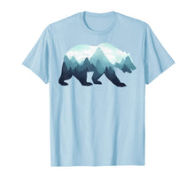 Ladda upp bild till gallerivisning, Bear Double Exposure Surreal Wildlife Animal T-Shirt 157137