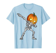 Ladda upp bild till gallerivisning, Halloween shirts for Boys Kids Dabbing Skeleton Pumpkin Tees 46734