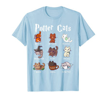 Ladda upp bild till gallerivisning, Potter Cats Cute Harry Pawter Kitten Pajama gift for Her T-Shirt-434251