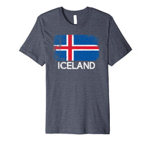 Ladda upp bild till gallerivisning, Funny shirts V-neck Tank top Hoodie sweatshirt usa uk au ca gifts for Icelandic Flag T-Shirt | Vintage Made In Iceland Gift 1443808