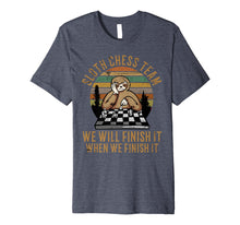 Ladda upp bild till gallerivisning, Funny shirts V-neck Tank top Hoodie sweatshirt usa uk au ca gifts for Distressed Sloth Chess Team Funny Slow Chess Players gift Premium T-Shirt 2618324