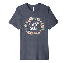 Ladda upp bild till gallerivisning, Funny shirts V-neck Tank top Hoodie sweatshirt usa uk au ca gifts for Gypsy Soul Funny Saying Floral Design Graphic T Shirt 2233291