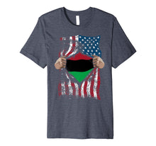Ladda upp bild till gallerivisning, Pan African Unia Flag Shirt | Loyal Afro-Americans USA Gift 973888