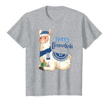 Ladda upp bild till gallerivisning, Funny shirts V-neck Tank top Hoodie sweatshirt usa uk au ca gifts for Funny Hanukkah Llama Pun Happy Llamakah Gifts T-Shirt 247893