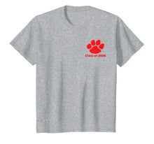 Ladda upp bild till gallerivisning, Funny shirts V-neck Tank top Hoodie sweatshirt usa uk au ca gifts for Class of 2026 Red Tiger Paw Print Shirt 4001897