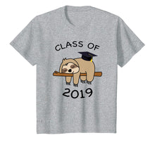 Ladda upp bild till gallerivisning, Funny shirts V-neck Tank top Hoodie sweatshirt usa uk au ca gifts for Graduation Sloth Funny Class Of 2019 Graduate Tee Grad Gifts 2188836
