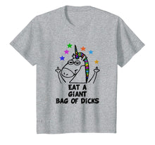 Ladda upp bild till gallerivisning, Funny shirts V-neck Tank top Hoodie sweatshirt usa uk au ca gifts for Funny Unicorn Eat A Giant Bag Of Dicks Shirt 2076845