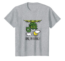 Ladda upp bild till gallerivisning, Funny shirts V-neck Tank top Hoodie sweatshirt usa uk au ca gifts for Funny OMG, I'm flying Oh my god turtles T-Shirt 365125