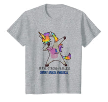 Ladda upp bild till gallerivisning, Funny shirts V-neck Tank top Hoodie sweatshirt usa uk au ca gifts for Brave strong Fearless Unicorn Apraxia Awareness Shirt 1597307