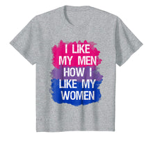 Ladda upp bild till gallerivisning, Funny shirts V-neck Tank top Hoodie sweatshirt usa uk au ca gifts for I Like My Men How I Like My Women Bisexual Pride Flag Tshirt 2139059