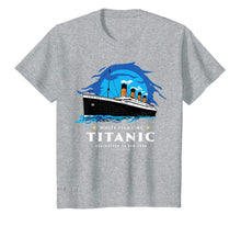 Ladda upp bild till gallerivisning, Kids Gift - RMS Titanic White Star line Maiden Voyage 1912 T-Shirt-2083314