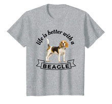 Ladda upp bild till gallerivisning, Life is Better With a Beagle T-Shirt-1220476