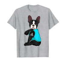 Ladda upp bild till gallerivisning, Funny Boston Terrier I Love Mom Apparel Dog Mom Gifts Womens TShirt513998